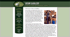 Desktop Screenshot of bisonsaddlery.com